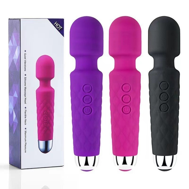AV Magic Wand Vibrator – Kraftfull Klitorisstimulator och Dildo för Vuxna Kvinnor – Sexleksaker för Par och Singlar