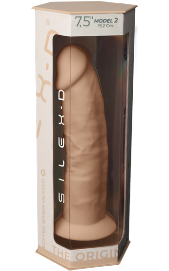 Dual Density Dildo 19 cm i ljus hudton – medelstor realistisk dildo med mjuk yta och fast kärna, perfekt för naturlig känsla och njutning.