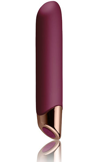Chaiamo 10 Speed Burgundy – kraftfull, stilren och vattentät massagestav med tio vibrationsnivåer