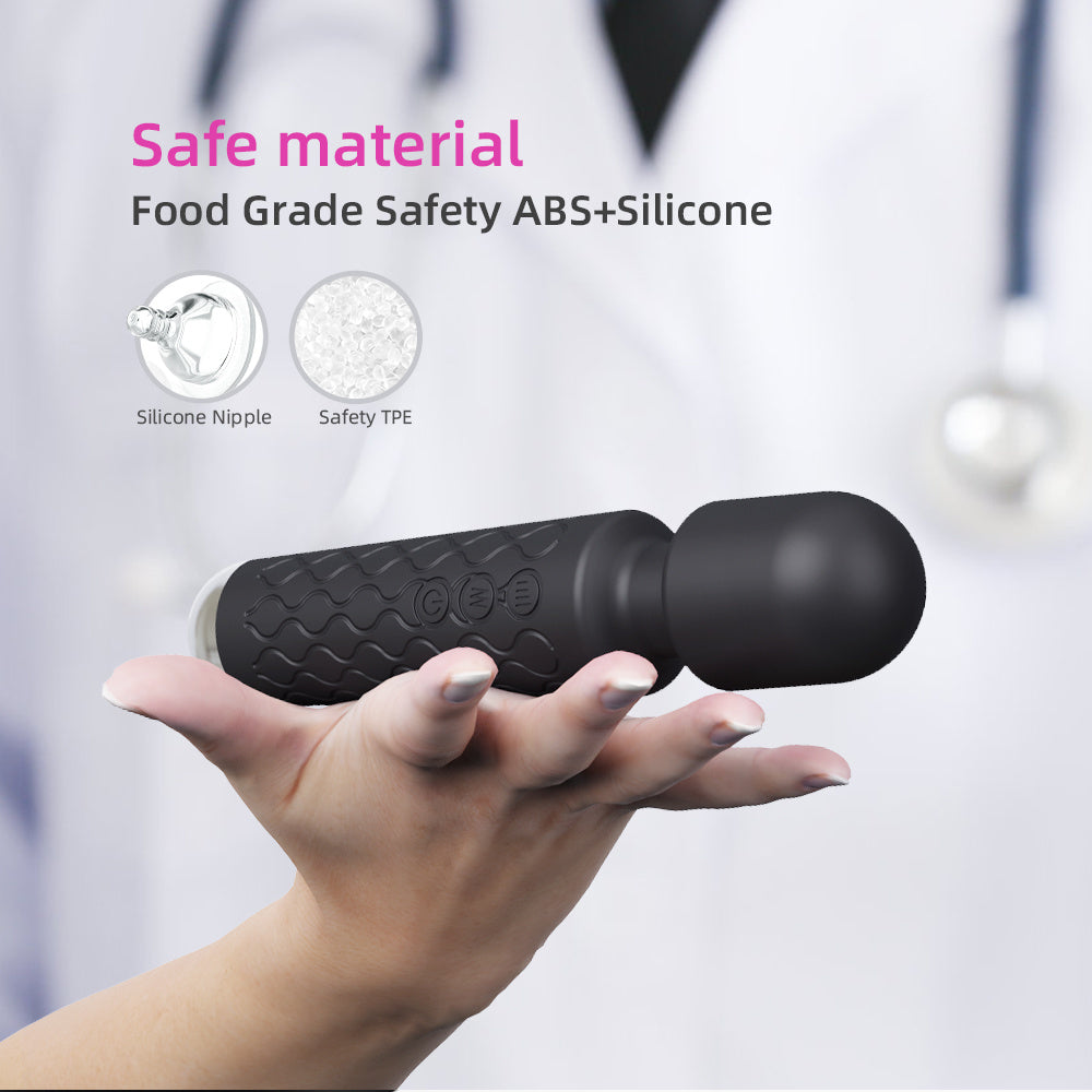 AV Magic Wand Vibrator – Kraftfull Klitorisstimulator och Dildo för Vuxna Kvinnor – Sexleksaker för Par och Singlar