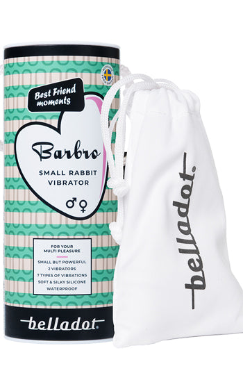 Kompakt rabbitstav för kvinnor – Belladot Barbro Rosa