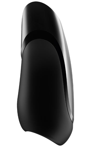 Satisfyer Men Vibration Plus – appstyrd masturbator i stilren svart design med kraftfulla vibrationer.