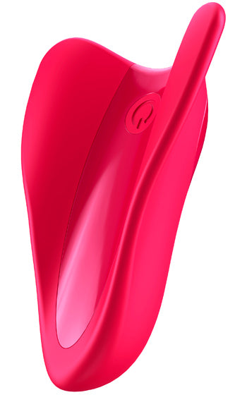 Satisfyer High Fly – Röd Fingervibrator med Kraftfull Stimulans