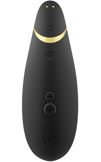 Womanizer Premium 2, Svart – Lyxig klitorisstimulator med autopilot och avancerad Pleasure Air-teknologi.