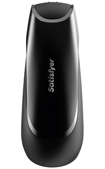 Satisfyer Men Vibration Plus – appstyrd masturbator i stilren svart design med kraftfulla vibrationer.