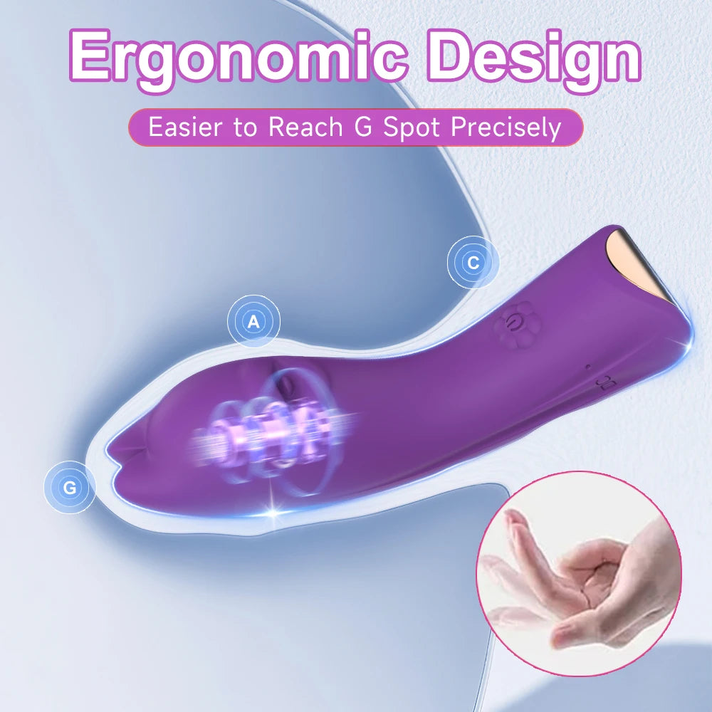 YOCY Fingervibrator – 10 Lägen för Klitoris- & G-punktsstimulans