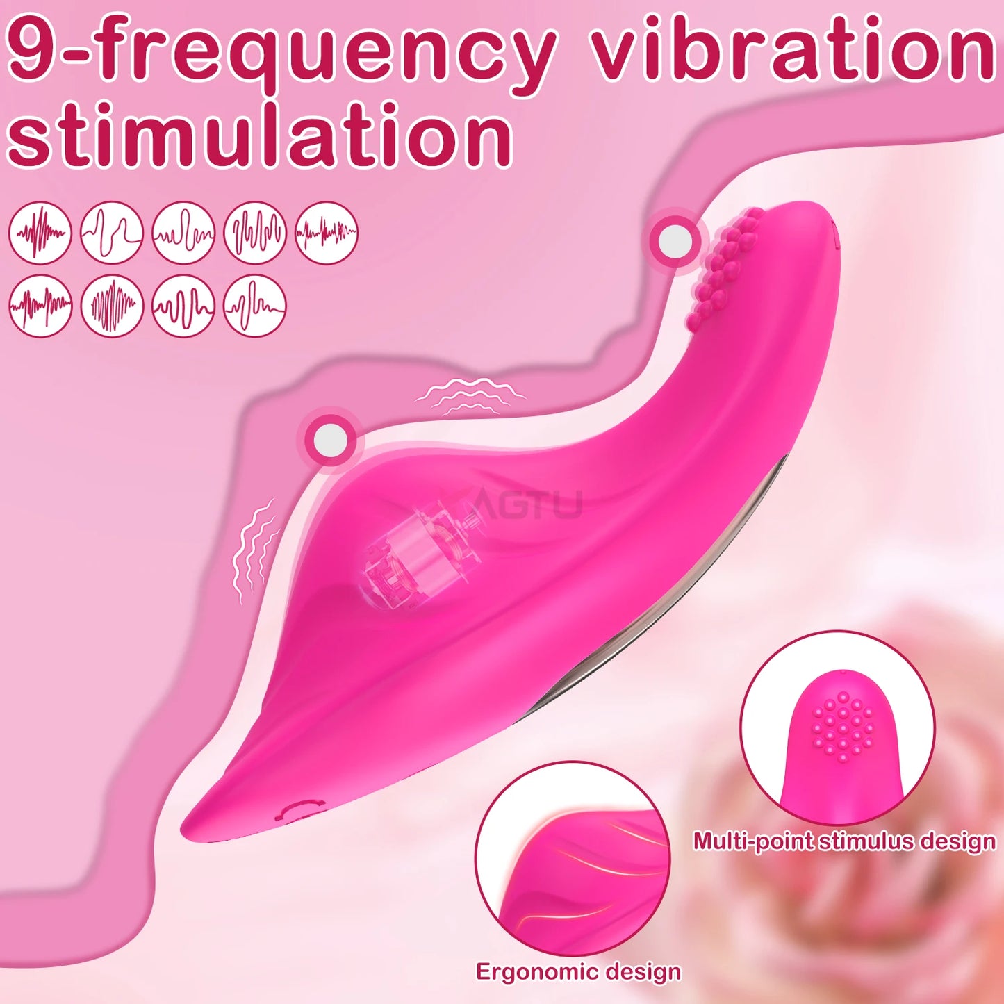 Trådlös Vibrator för Trosor - Upplev Appstyrd Njutning