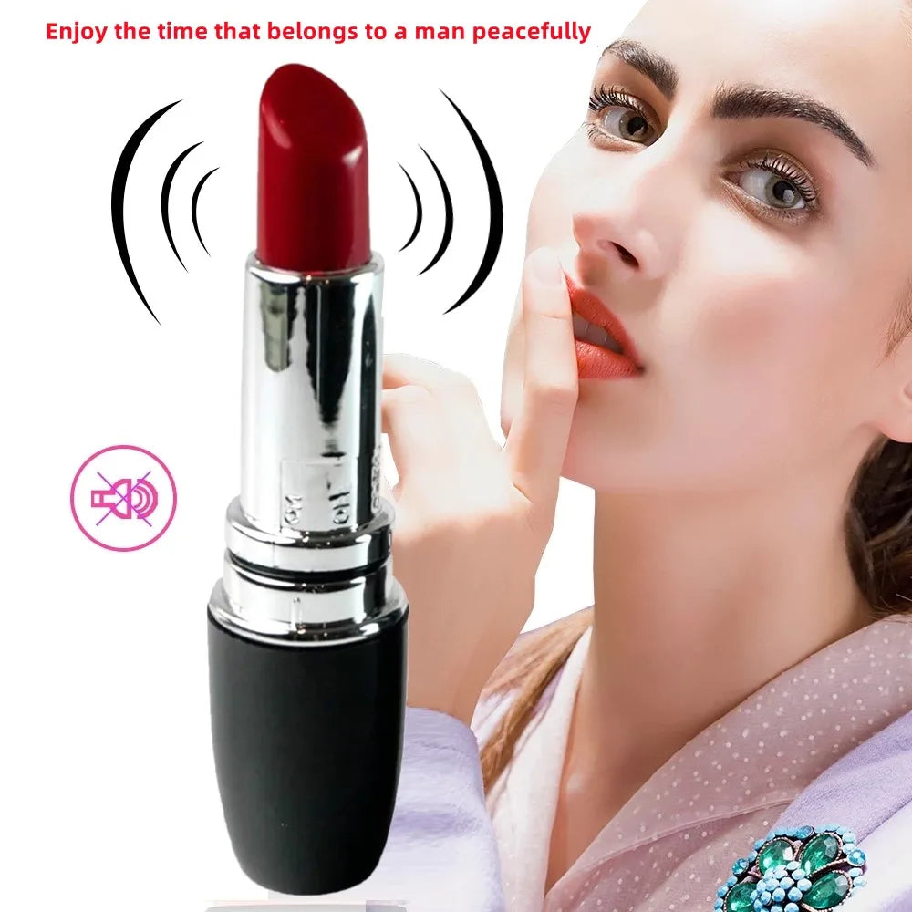 Mini Läppstift Vibrator – Diskret G-punkt & Klitorisstimulator