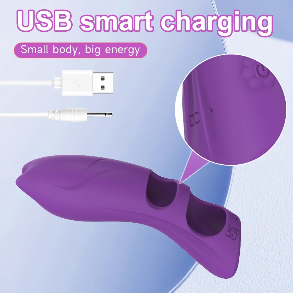 YOCY Fingervibrator – 10 Lägen för Klitoris- & G-punktsstimulans