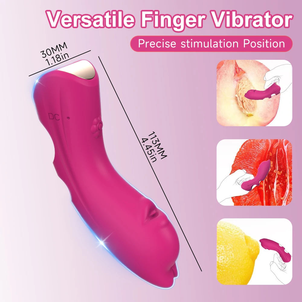 YOCY Fingervibrator – 10 Lägen för Klitoris- & G-punktsstimulans