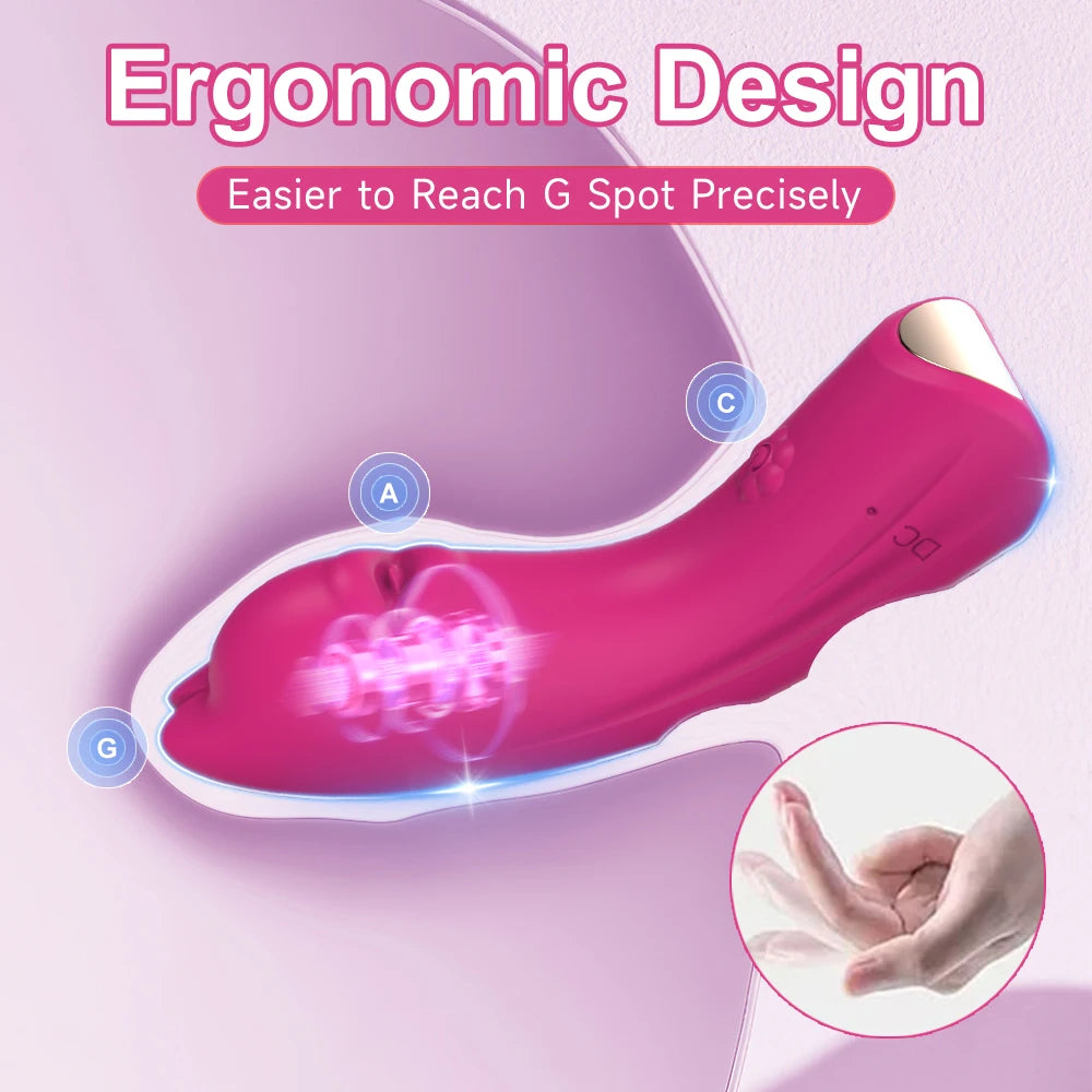 YOCY Fingervibrator – 10 Lägen för Klitoris- & G-punktsstimulans