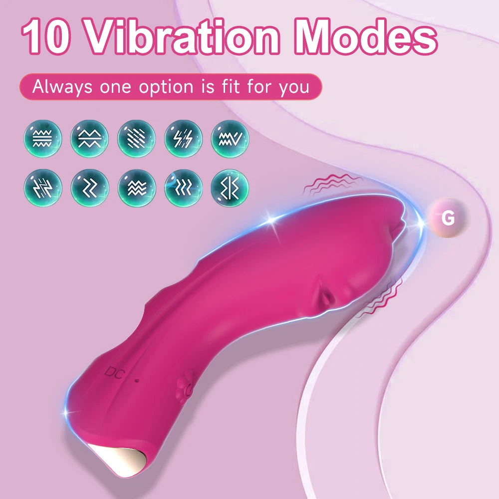 YOCY Fingervibrator – 10 Lägen för Klitoris- & G-punktsstimulans
