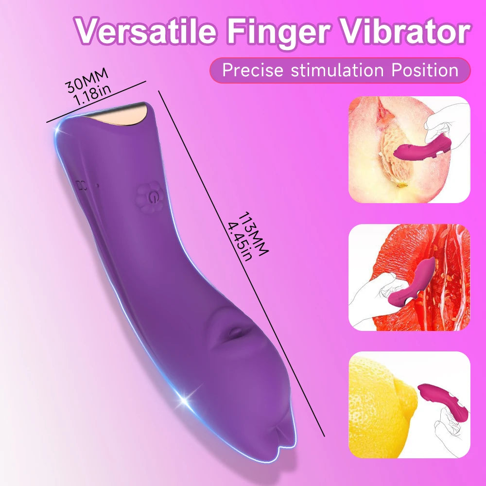 YOCY Fingervibrator – 10 Lägen för Klitoris- & G-punktsstimulans