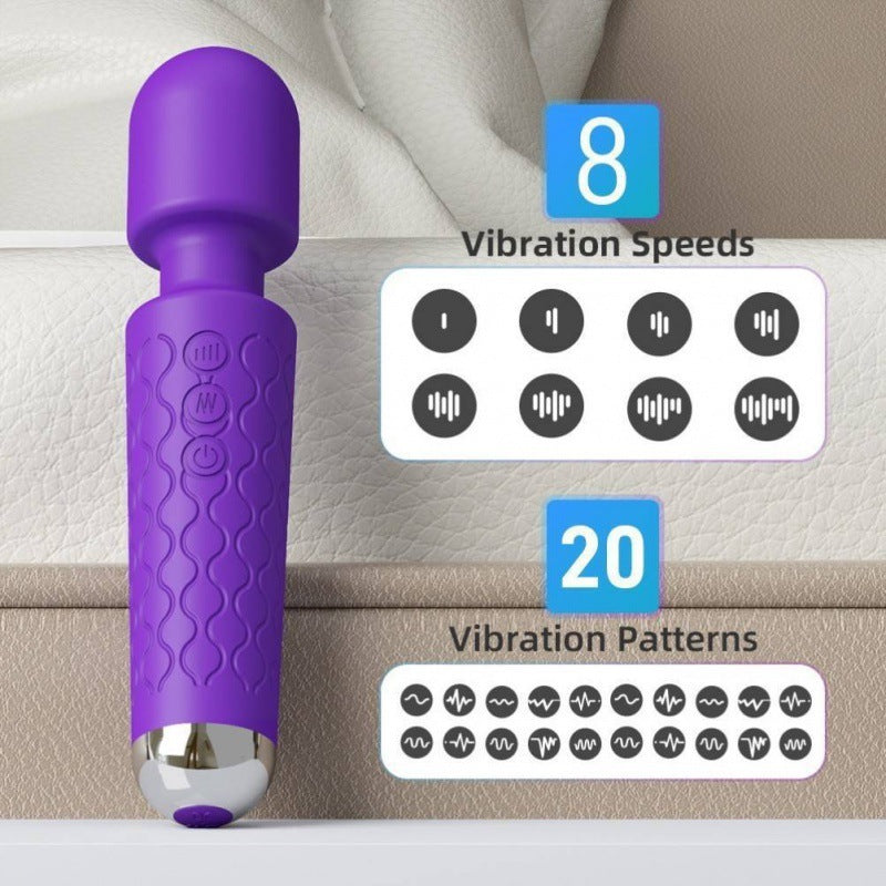 AV Magic Wand Vibrator – Kraftfull Klitorisstimulator och Dildo för Vuxna Kvinnor – Sexleksaker för Par och Singlar