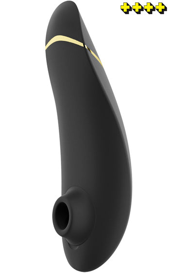 Womanizer Premium 2, Svart – Lyxig klitorisstimulator med autopilot och avancerad Pleasure Air-teknologi.