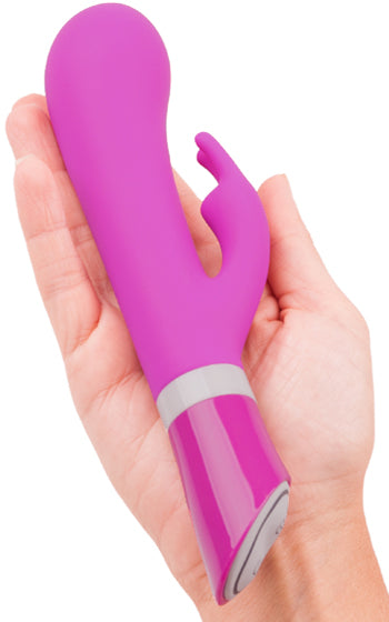 Bwild Classic Bunny – liten rabbitstav i mjukt silikon för dubbel stimulans
