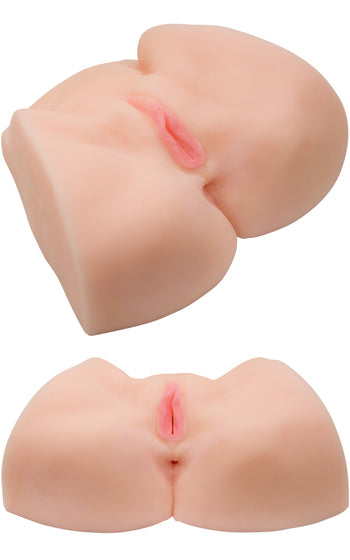 Realistisk onaniprodukt för män med vaginal och anal ingång – Oxana