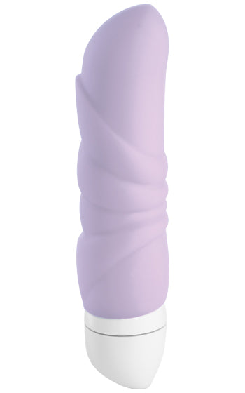Jam Vibrator – liten minivibrator med len, strukturerad yta i kroppssäker silikon
