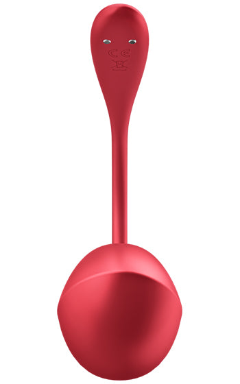 Satisfyer Shiny Petal – appstyrt vibratorägg i mjukt silikon, kan bäras diskret i trosan för diskret njutning via Satisfyer Connect-appen.