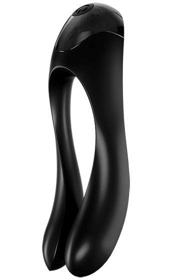 Satisfyer Candy Cane fingervibrator i elegant design för diskret njutning