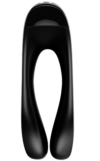 Satisfyer Candy Cane fingervibrator i elegant design för diskret njutning