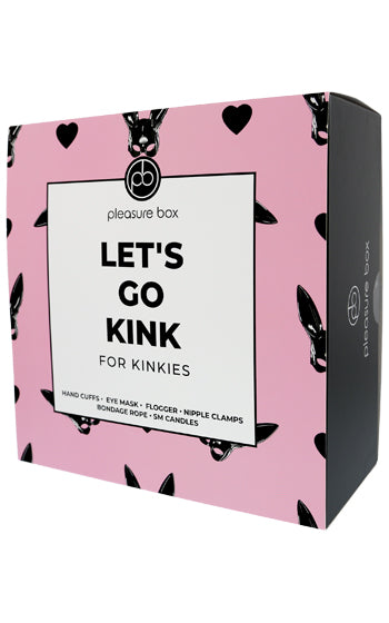 Lets Go Kink – Lyxig 7-delars Bondage- och BDSM-box för par