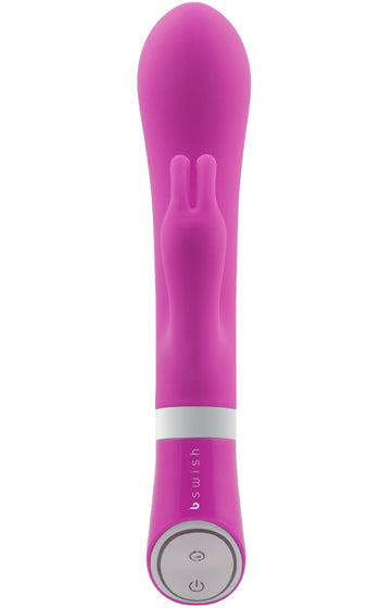 Bwild Classic Bunny – liten rabbitstav i mjukt silikon för dubbel stimulans
