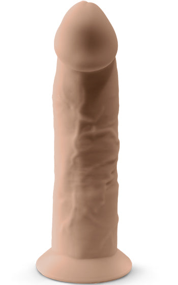 Dual Density Dildo 19 cm i ljus hudton – medelstor realistisk dildo med mjuk yta och fast kärna, perfekt för naturlig känsla och njutning.