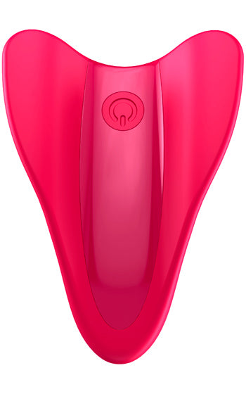 Satisfyer High Fly – Röd Fingervibrator med Kraftfull Stimulans