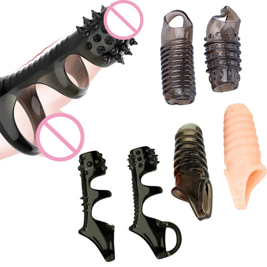 Penis Sleeve med Ring – Förstärk Erektionen & Fördröj Utlösningen