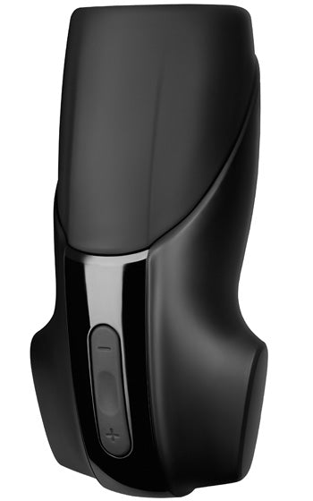 Satisfyer Men Heat Vibration – uppvärmd masturbator för män med intensiv stimulering, lyxig silikon, diskret design för maximal njutning.