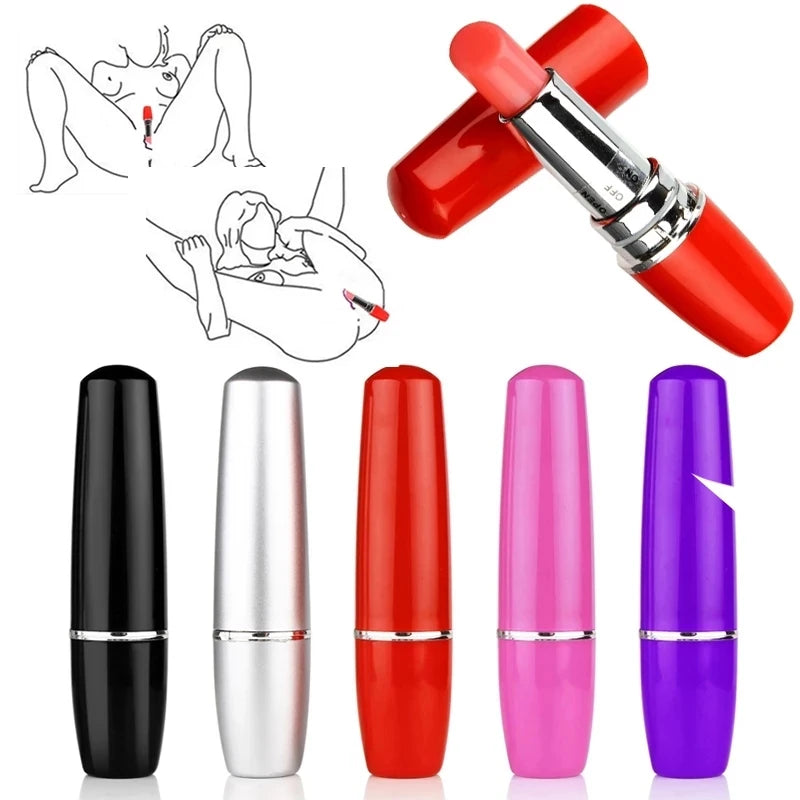 Mini Läppstift Vibrator – Diskret G-punkt & Klitorisstimulator