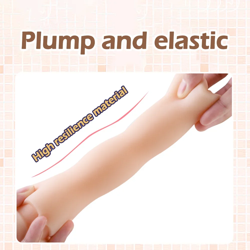 JoinJJtoy Realistisk Fickfitta med Mjuk Silikon för Män – Vaginal & Skrotal Stimulering