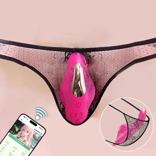 Trådlös Vibrator för Trosor - Upplev Appstyrd Njutning