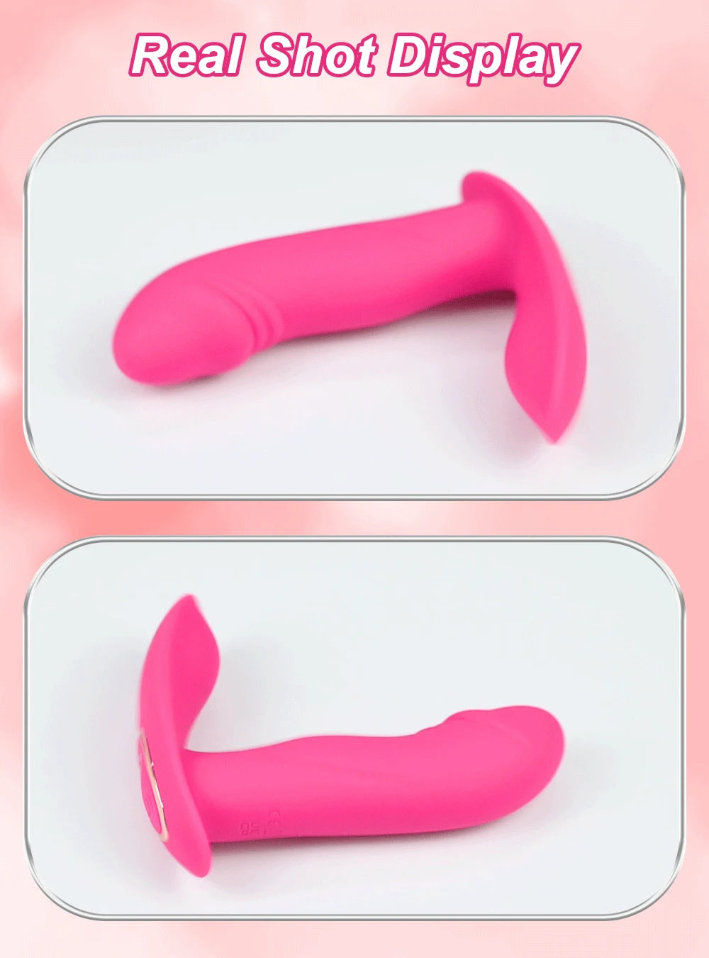 Ultimat Njutning: Bärbar Vibrator med APP-kontroll för Klitoris & G-punkt