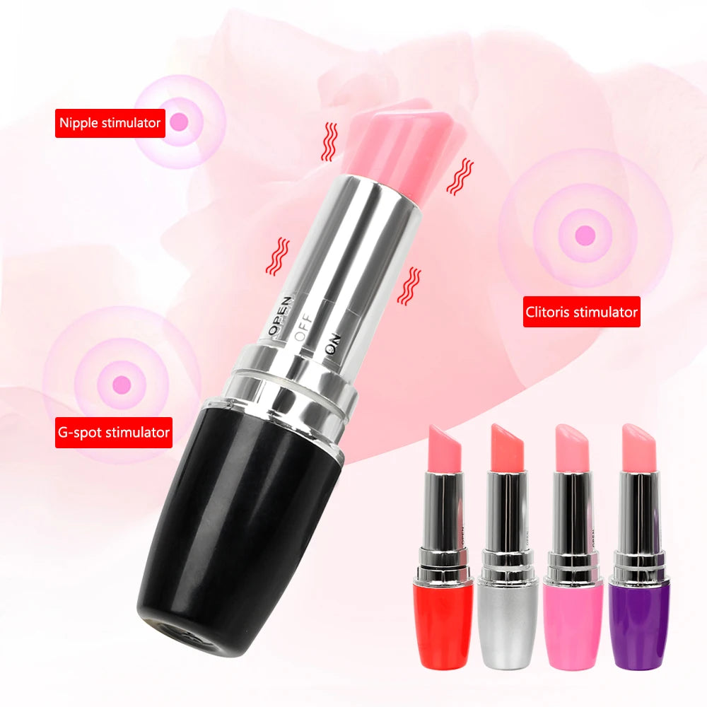 Mini Läppstift Vibrator – Diskret G-punkt & Klitorisstimulator