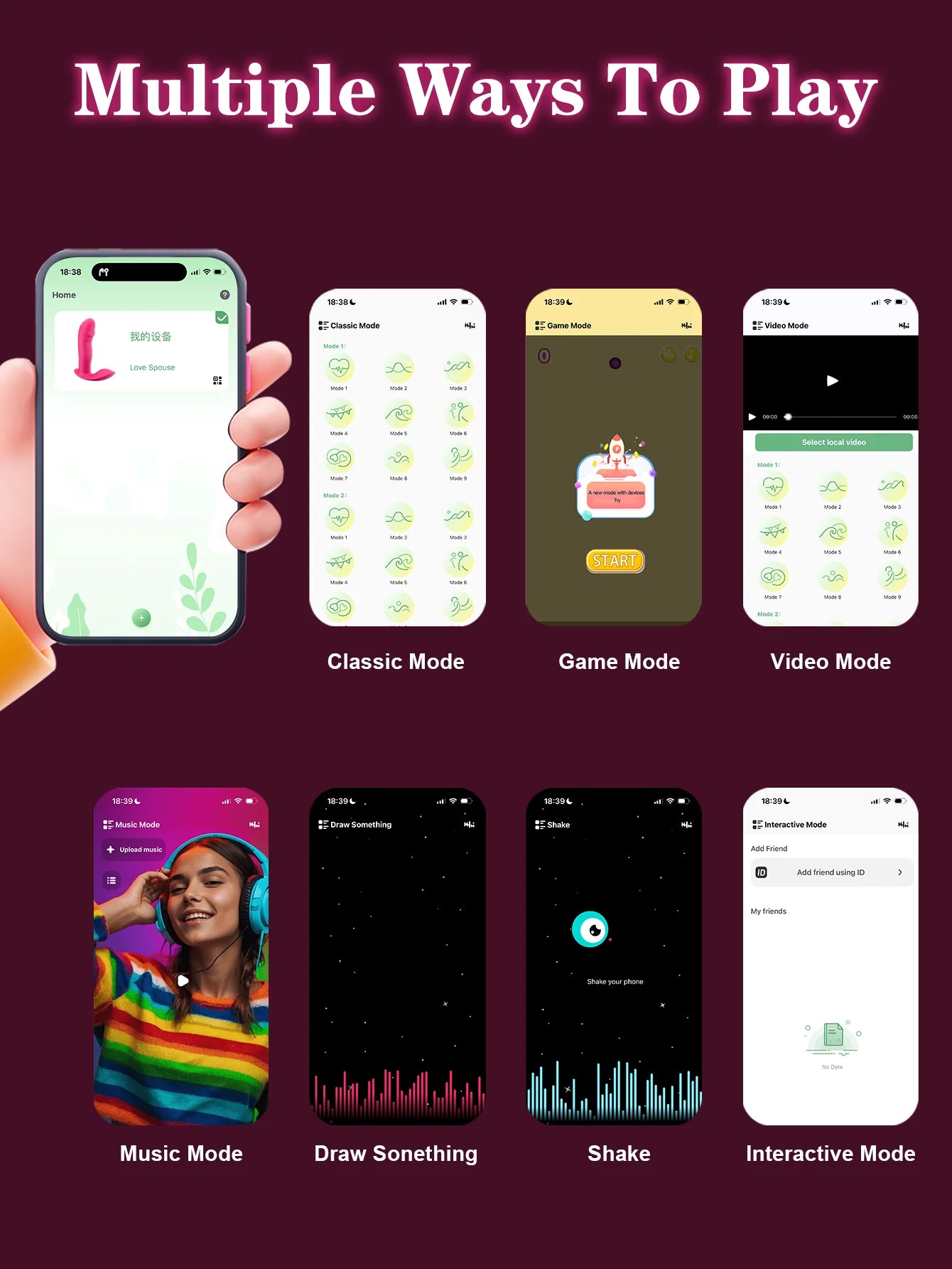 Ultimat Njutning: Bärbar Vibrator med APP-kontroll för Klitoris & G-punkt