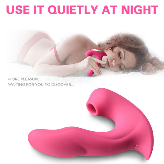 Avancerad G-punkts- och Klitorisvibrator med Sug- och Pulseringsfunktion